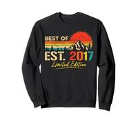 Best Of Est 2017 Limited Edition Vintage Year 2017 Birthday Sudadera