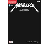 Best of metallica for violin violon +cd: Instrumental Play-Along