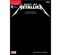 Best of metallica for violin violon +cd: Instrumental Play-Along
