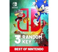Best of Nintendo - Random 3 Keys (Nintendo Switch) - Nintendo eShop Key - EUROPE