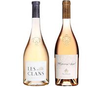 Best of Provence - Lot de 2 bouteilles - Esclans : Les Clans/Whispering Angel - Côtes de Provence Rosé 2021 (2 * 75cl)