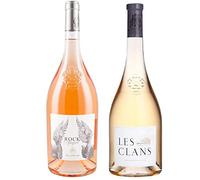 Best of Provence - Lot de 2 bouteilles - Esclans : Rock Angel/Les Clans - Côtes de Provence Rosé 2021 (2 * 75cl)