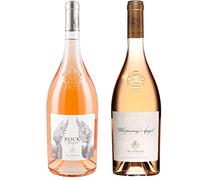 Best of Provence - Lot de 2 bouteilles - Esclans : Whispering Angel/Rock Angel - Côtes de Provence Rosé 2021 (2 * 75cl)
