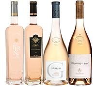 Best of Provence - Lot de 4 bouteilles - Berne : Château/Terre - Esclans : Garrus/Whispering Angel - Côtes de Provence Rosé 2021 (4 * 75cl)
