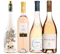 Best of Provence - Lot de 4 bouteilles - Château Sainte Marguerite : Fantastique/Cru Classé - Esclans : Garrus/Whispering Angel - Côtes de Provence Rosé 2021 (4 * 75cl)