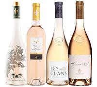 Best of Provence - Lot de 4 bouteilles - Château Sainte Marguerite : Fantastique/Cru Classé - Esclans : Les Clans/Whispering Angel - Côtes de Provence Rosé 2021 (4 * 75cl)