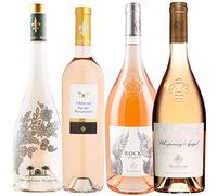Best of Provence - Lot de 4 bouteilles - Château Sainte Marguerite : Fantastique/Cru Classé - Esclans : Rock Angel/Whispering Angel - Côtes de Provence Rosé 2021 (4 * 75cl)