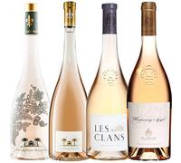 Best of Provence - Lot de 4 bouteilles - Château Sainte Marguerite : Fantastique/Symphonie - Esclans : Les Clans/Whispering Angel - Côtes de Provence Rosé 2021 (4 * 75cl)