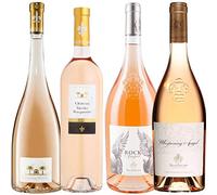 Best of Provence - Lot de 4 bouteilles - Château Sainte Marguerite : Symphonie/Cru Classé - Esclans : Rock Angel/Whispering Angel - Côtes de Provence Rosé 2021 (4 * 75cl)