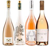Best of Provence - Lot de 4 bouteilles - Château Sainte Marguerite : Symphonie/Fantastique - Esclans : Whispering Angel/Rock Angel - Côtes de Provence Rosé 2021 (4 * 75cl)