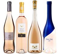 Best of Provence - Lot de 4 bouteilles - Minuty : M / 281 - Château Sainte Marguerite : Symphonie/Cru Classé - Côtes de Provence Rosé 2021 (4 * 75cl)