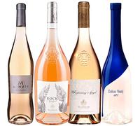 Best of Provence - Lot de 4 bouteilles - Minuty : M / 281 - Esclans : Whispering Angel/Rock Angel - Côtes de Provence Rosé 2021 (4 * 75cl)