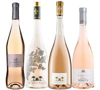 Best of Provence - Lot de 4 bouteilles - Minuty : M/Rose et or - Château Sainte Marguerite : Fantastique/Symphonie - Côtes de Provence Rosé 2021 (4 * 75cl)