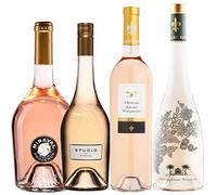 Best of Provence - Lot de 4 bouteilles - Miraval : Studio/Jolie-Pitt - Château Sainte Marguerite : Fantastique/Cru Classé - Côtes de Provence Rosé 2021 (4 * 75cl)