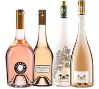 Best of Provence - Lot de 4 bouteilles - Miraval : Studio/Jolie-Pitt - Château Sainte Marguerite : Fantastique/Symphonie - Côtes de Provence Rosé 2021 (4 * 75cl)