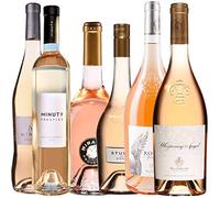 Best of Provence - Lot de 6 bouteilles - Minuty : M/Prestige - Miraval : Studio/Jolie-Pitt - Esclans : Rock Angel/Whispering Angel - Côtes de Provence Rosé 2021 (6 * 75cl)