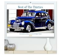 Best of The Thirties - Amerikanische Oldtimer aus den Dreißiger Jahren (hochwertiger Premium Wandkalender 2026 DIN A2 quer), Kunstdruck in Hochglanz: ... US-Automarken aus den 30er Jahren