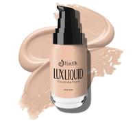 Best Organic Natural Vegan Gluten-Free Aloe Based Lux Liquid Foundation, Made in USA by BaeBlu, Leche