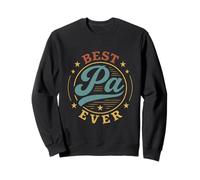 Best Pa Ever Father's Day Pa - Emblema Vintage Sudadera