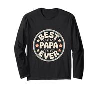 Best Papa Ever, Estrellas, Genial, Divertido Manga Larga