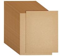 Best Paper Greetings Hojas de papel de cartulina, 8.5 x 11 pulgadas, 120 g/m², paquete de 48, color marrón, cartulina de papel kraft para invitaciones, anuncios y manualidades