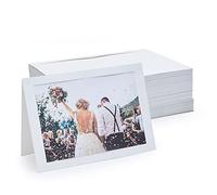 Best Paper Greetings movible de la Foto Note Cards - 36-Pack Papel portarretratos Tarjetas y Sobres - Libro Blanco Elegante de la Foto mats, Blanca, Tiene 5 x 7 Pulgadas Inserciones
