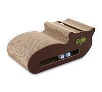 Best Pet Supplies Almohadillas de Recambio para rascadores de Gatos de cartón Corrugado, Tumbona y Divertidas Tablas interactivas para rascar, seguras para Garras, duraderas, Materiales reciclados