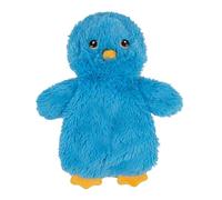 Best Pet Supplies Juguetes de Peluche de Pollo Arrugado para Perros para Juegos interactivos, Cachorros y Adultos Mayores, Forma de Juguete de Pollo Colorido, Lindo y tierno, Pollo Arrugado (Azul)