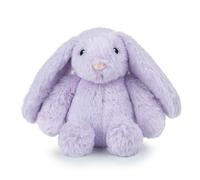 Best Pet Supplies - Juguete Interactivo chirriante y crujiente para Perros, para Razas pequeñas y Medianas, Lindo y Afelpado, Conejo Morado, pequeño