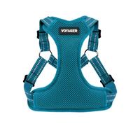 Best Pet Supplies Voyager - Arnés Ajustable para Perro, con Rayas Reflectantes, para Caminar, Trotar, Chaleco de Cuerpo Completo Resistente sin tirones con Anillo en D de Correa, arnés Transpirable