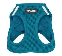 Best Pet Supplies Voyager Step-In Air - Arnés de Malla para Todo Tipo de Clima, Tipo Chaleco y fácil de Poner para Perros y Gatos pequeños y medianos (Color Turquesa), Talla XXXS