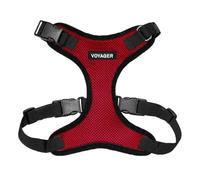 Best Pet Supplies Voyager Step-In Lock - Arnés de Chaleco Ajustable para Perros pequeños y Grandes, Color Rojo, Talla L