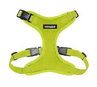 Best Pet Supplies Voyager Step-in Lock Arnés para Mascotas, Malla para Todo Tipo de climas, arnés Ajustable para Gatos y Perros, Verde Lima, XL