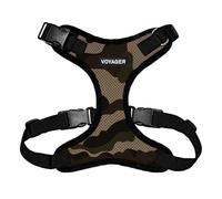 Best Pet Supplies Voyager Step-in Lock Arnés para Mascotas, Malla para Todo Tipo de climas, arnés Ajustable para Gatos y Perros, Camuflaje/Ribete Negro, S