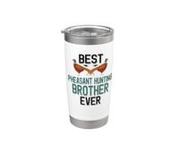 Best Phaisant Hunting Brother Ever Bird Hunting Family Vaso térmico de acero inoxidable de doble pared