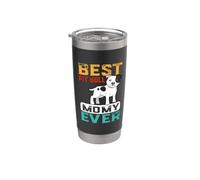 Best Pit Bull Dog Mommy Ever For Mom Funny Dogs Lover Vaso térmico de acero inoxidable de doble pared
