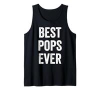Best Pops Ever Fathers Day Camiseta sin Mangas