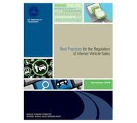 Best Practices for the Regulation of Internet Vehicle Sales: December 2019