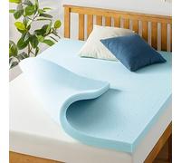 Best Price Mattress BPP-GM-3T - Protector de colchón (Espuma, 3 Pulgadas), gomaespuma, Azul, Full