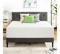 Best Price Mattress Colchón de espuma viscoelástica Signature Green Tea de 14 pulgadas, tamaño Queen, color blanco