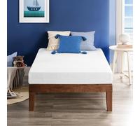Best Price Mattress Colchón individual de 5 pulgadas, colchón de espuma viscoelástica de gel refrescante para niños y adultos, colchón de firmeza media, cama en una caja, color blanco