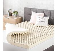 Best Price Mattress Cubrecolchón de espuma viscoelástica con forma de caja de huevos de 3 pulgadas con infusión de cobre, certificado CertiPUR-US, tamaño individual, beige, infusión de cobre fresco de