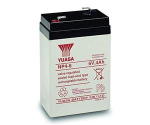 Best Price Square Battery, Lead-Acid 6V 4AH NP4-6 by YUASA