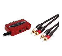 Best Price Square Interface, USB/Audio, UCA222 UCA222 by BEHRINGER & Amazon Basics - Cable de audio RCA (2 machos a 2 machos), 2,4 metros