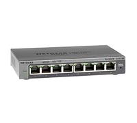Best Price Square Switch, Network, GIGABIT, 8 Port GS108E-300UKS by NETGEAR