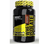 BEST PROTEIN Aislado de suero de leche WHEY ISOLATE 100% PROMIKO CFM® | Índice de proteïna 90% | Con glutamina AJINOMOTO® y enzimas digestivas TOLERASE® (1000 gramos, Chocolate)