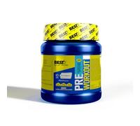 BEST PROTEIN Pre entrenamiento en polvo PRE WORKOUT | Bebida energética con monohidrato de creatina CREAPURE® | Contiene cafeína, beta alanina y BCAA'S | Sabor BLUE TROPIC | 300 gramos = 25 servings
