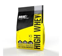 BEST PROTEIN Proteína de suero de leche concentrada, hidrolizada y caseína HIGH WHEY | Con glutamina KYOWA QUALITY® y complejos vitamínicos | 2000 gr = 50 servings (2000 gramos, Chocolate)