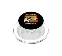 Best Pug Dad Ever Pugs Lover Father's Day PopSockets PopGrip para MagSafe