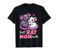 Best Rat Mom Ever Mouse Mamá Día de la Madre Dueño de Rata Roedor Camiseta